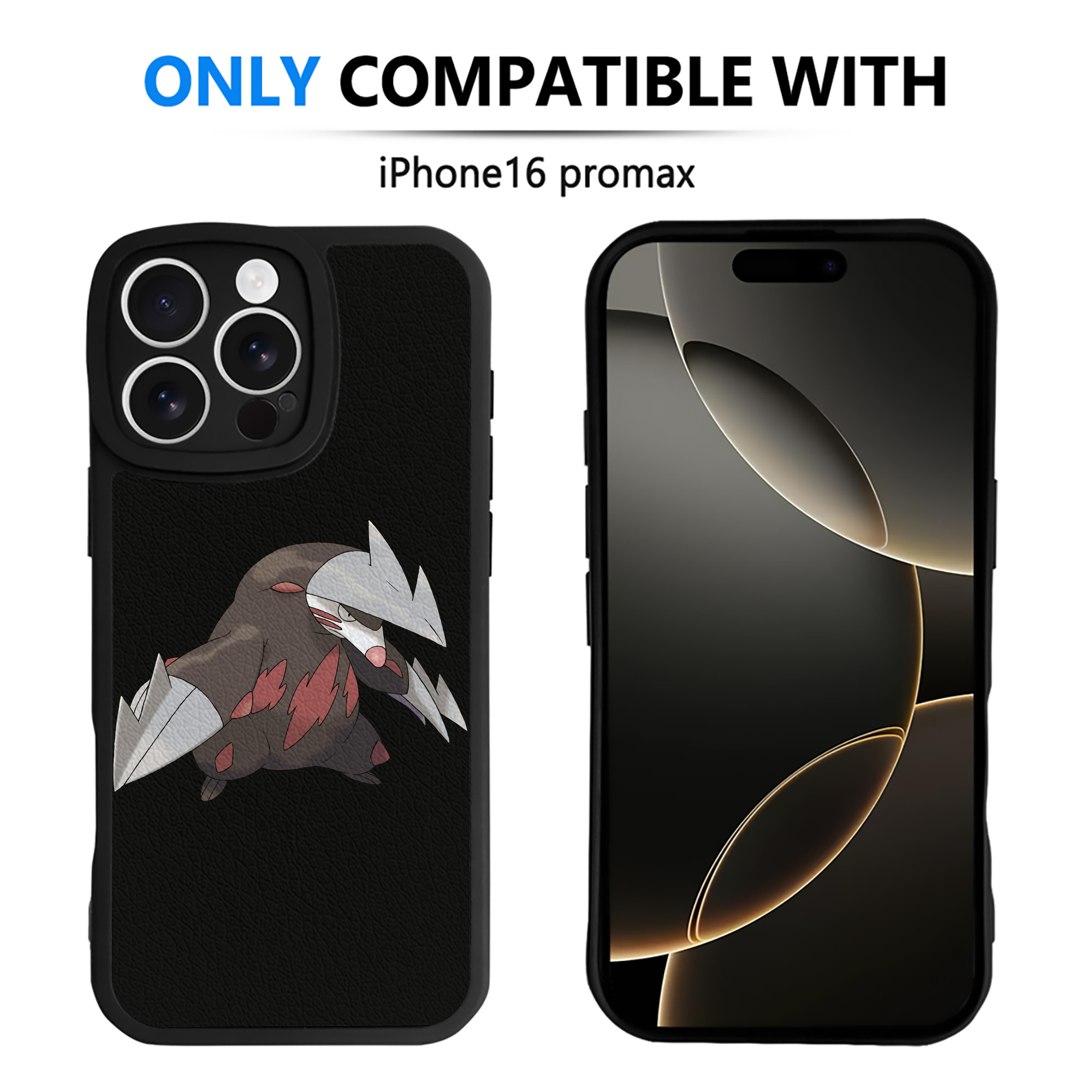 （画像用） ポケットモンスター Pokémon 【iPhone 16シリーズ対応】シリコンスマホケース（レザー調） 材質：シリコン